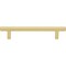 Elements 128 mm Center-to-Center Brushed Gold Naples Cabinet Bar Pull,  176BG-10 - alternate 2